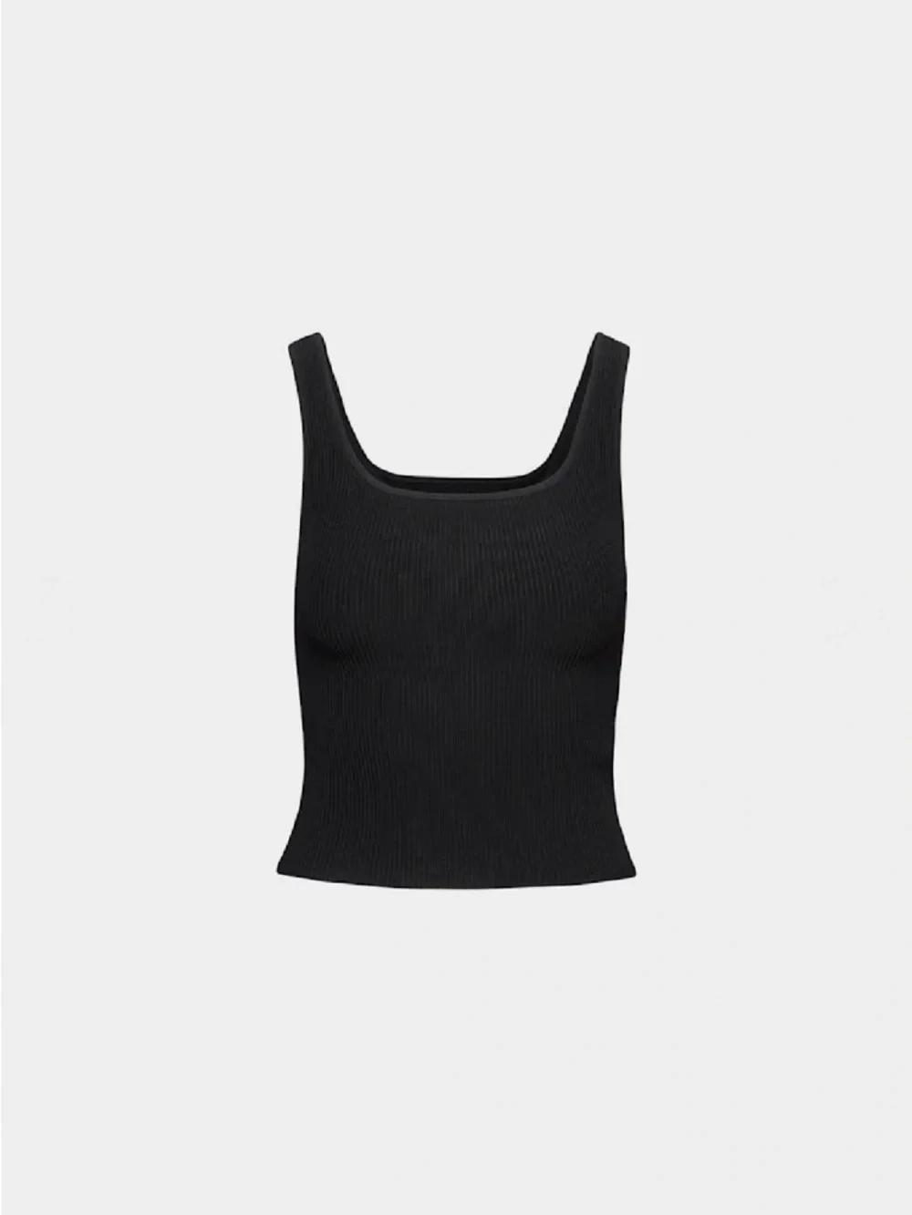 Aritzia Babaton Sculpt Knit Ribbed Tank — Black — Medium - Picture 4 of 7